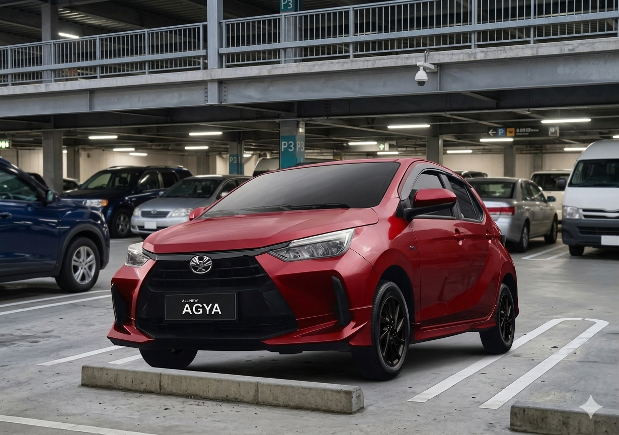 toyota agya 2018 kediri