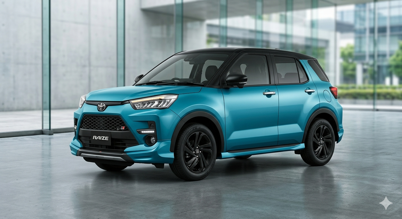 Kredit Mobil Bekas Toyota Raize 2023 di Kediri